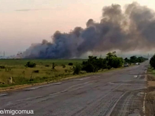 Генштаб ЗСУ підтвердив удар по війсковому аеродрому «Саки» в тимчасово окупованому Криму